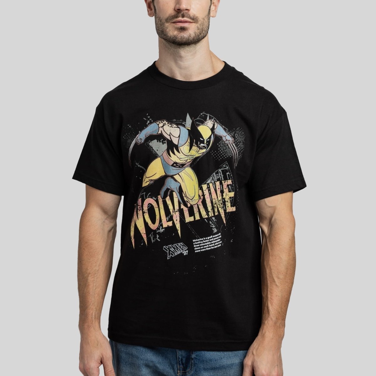 X-Men '97 Wolverine Retro Heavyweight Boxy Tee