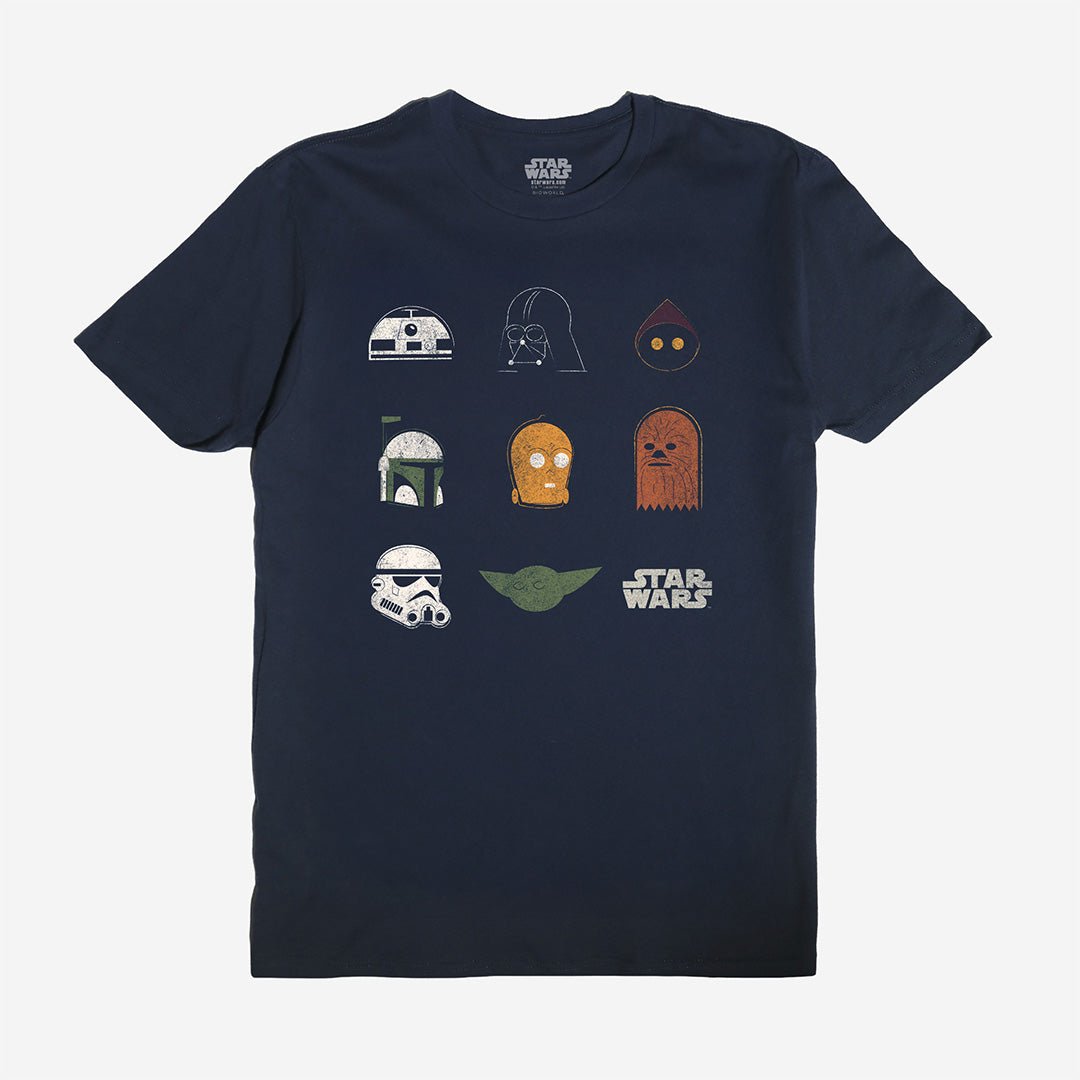 Retro Star Wars Character Classic Comfort Tee