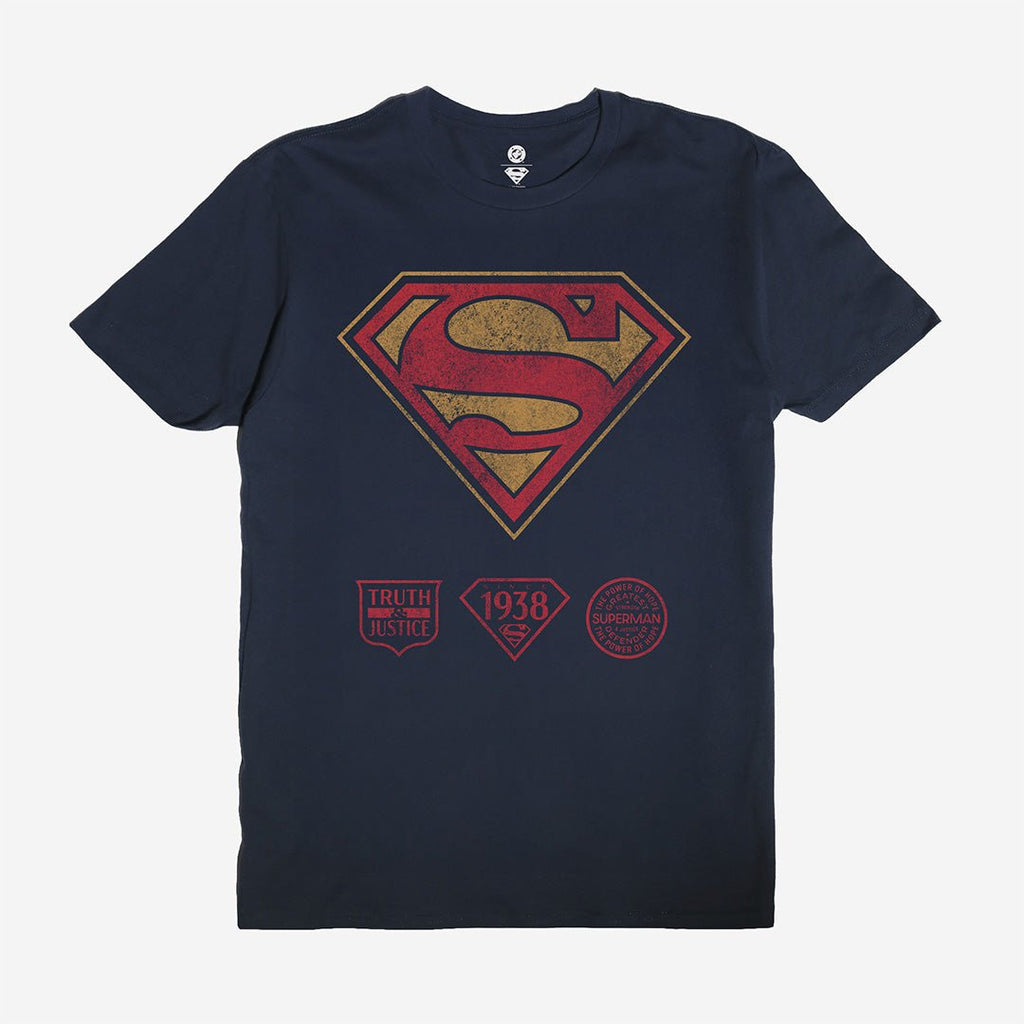 Superman S-Shield Classic Comfort Tee