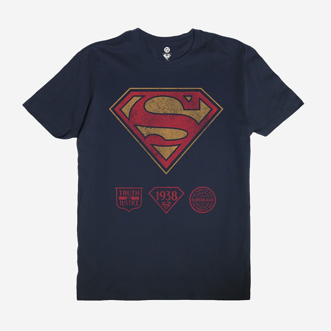 Superman S-Shield Classic Comfort Tee