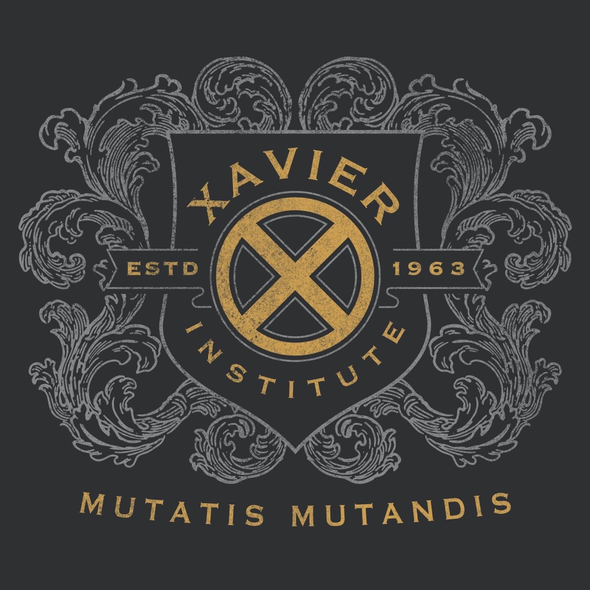 Xavier Institute School Crest Classic Comfort Tee