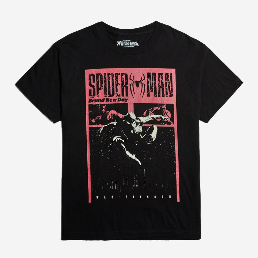 Spider-Man Cover Story Heavyweight Boxy Tee