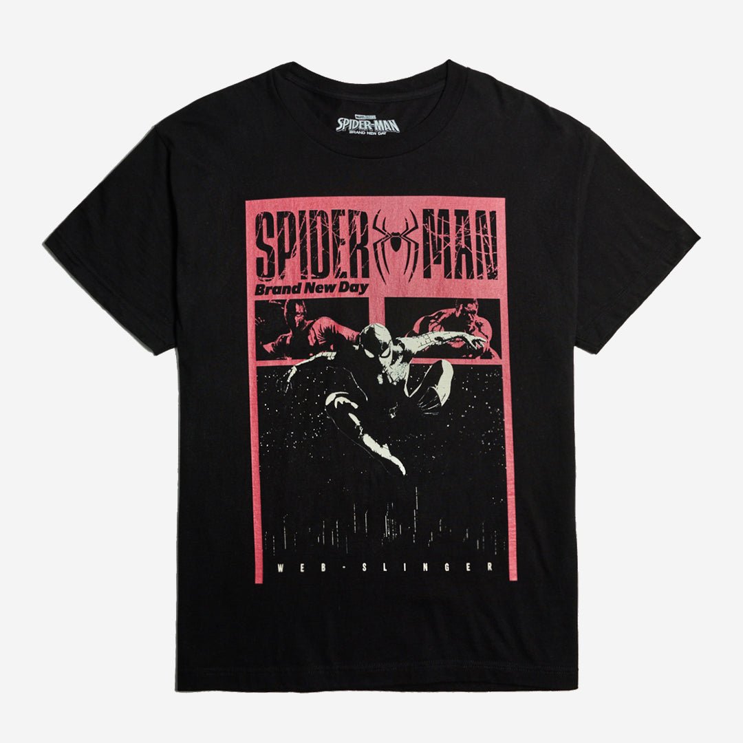 Spider-Man Cover Story Heavyweight Boxy Tee