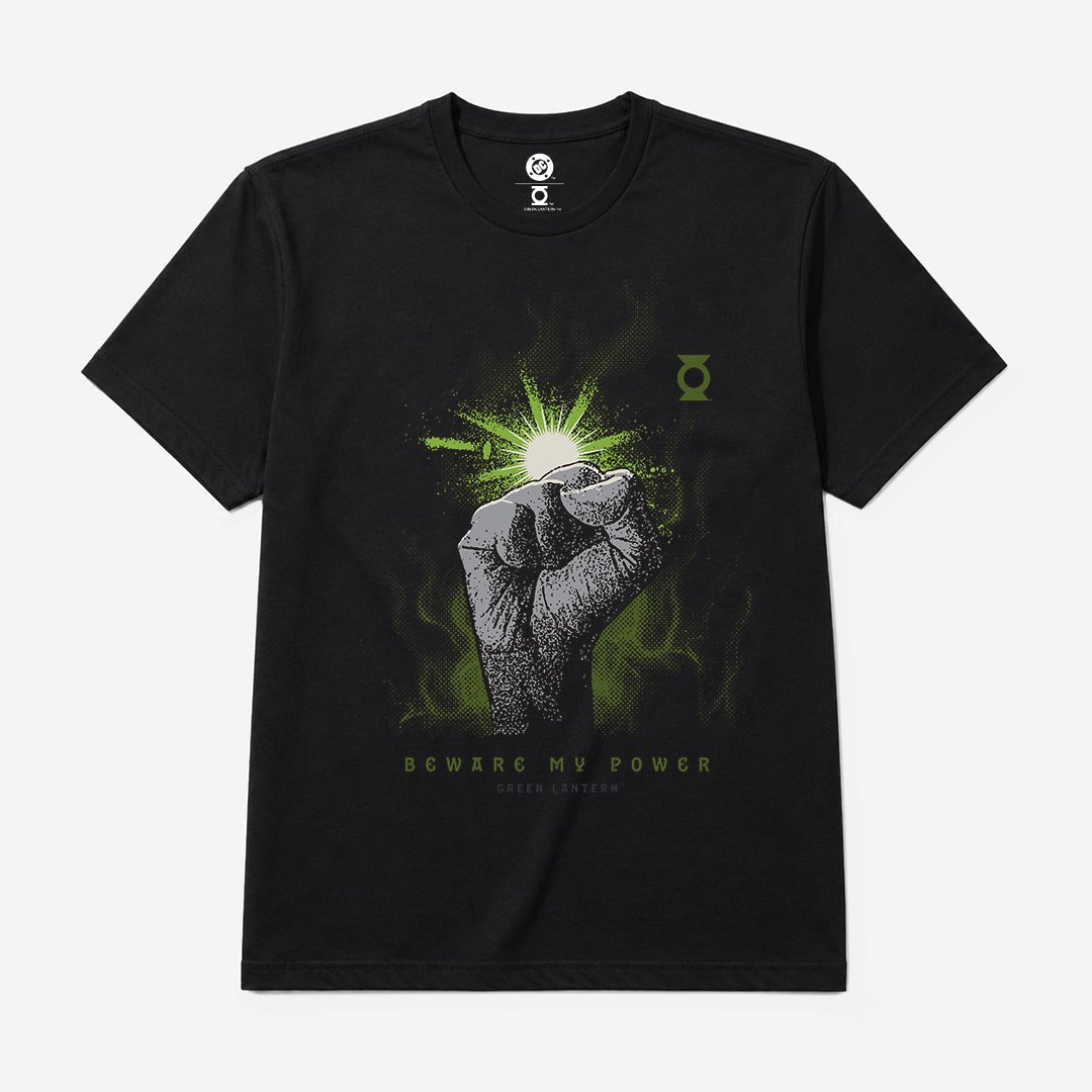 Green Lantern Beware My Power Classic Comfort Tee