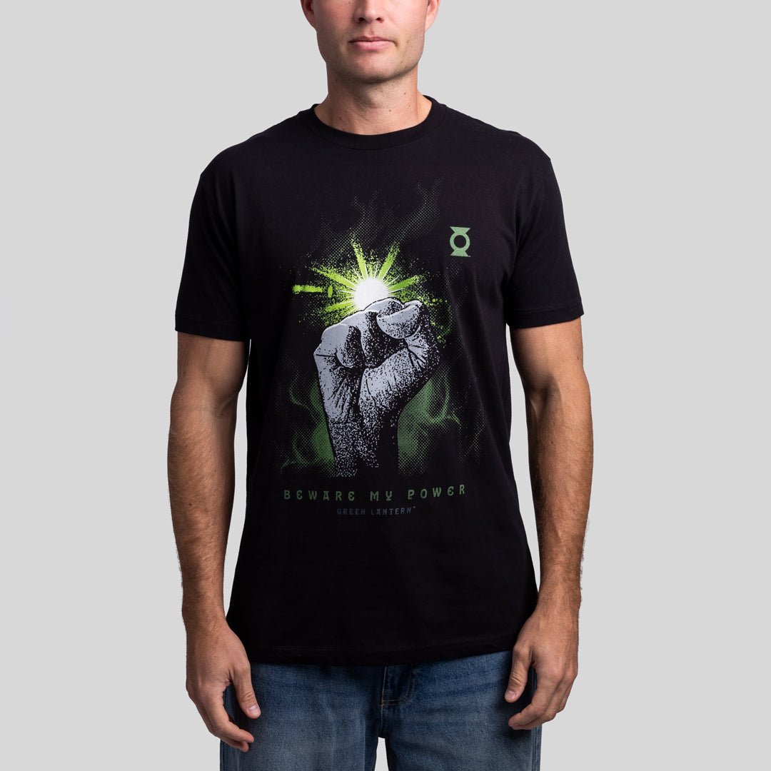 Green Lantern Beware My Power Classic Comfort Tee