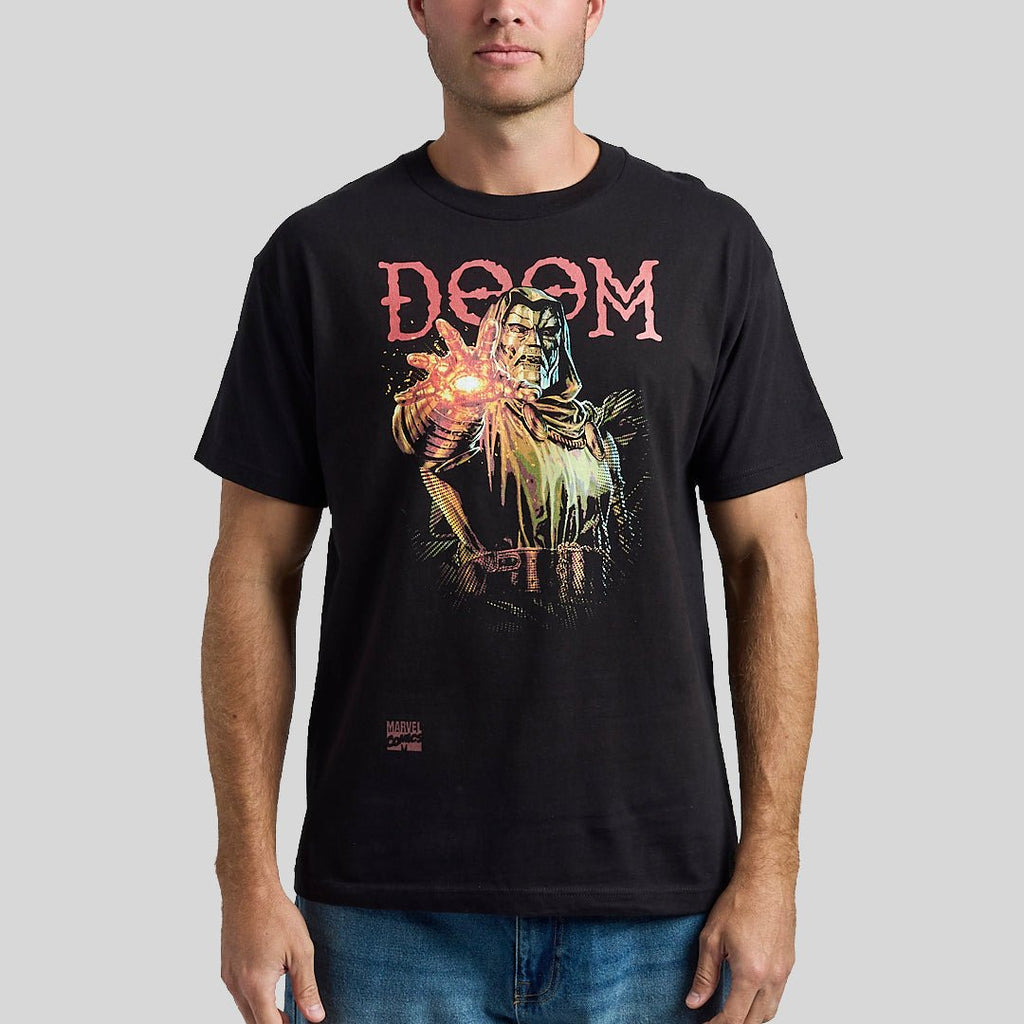 Bad Guys Doctor Doom Heavyweight Boxy Tee