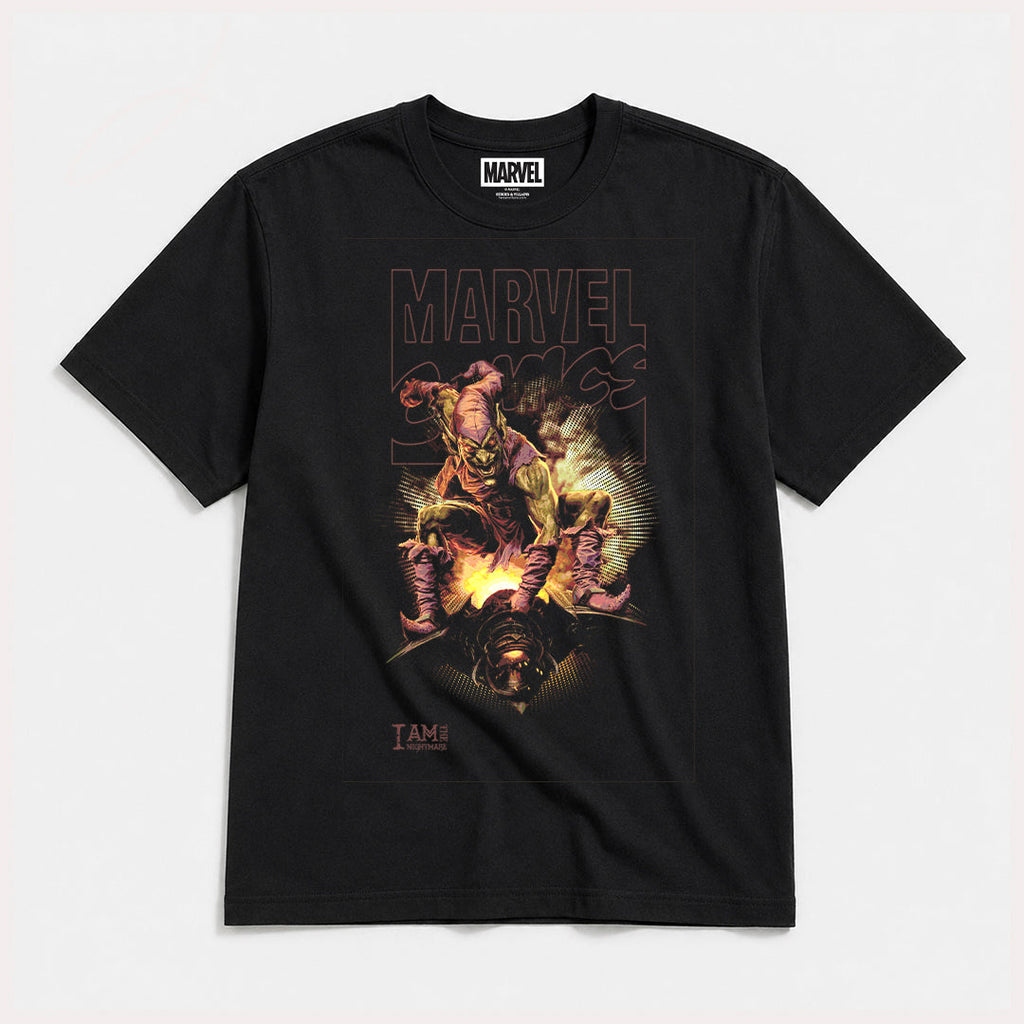 Bad Guys Green Goblin Heavyweight Boxy Tee