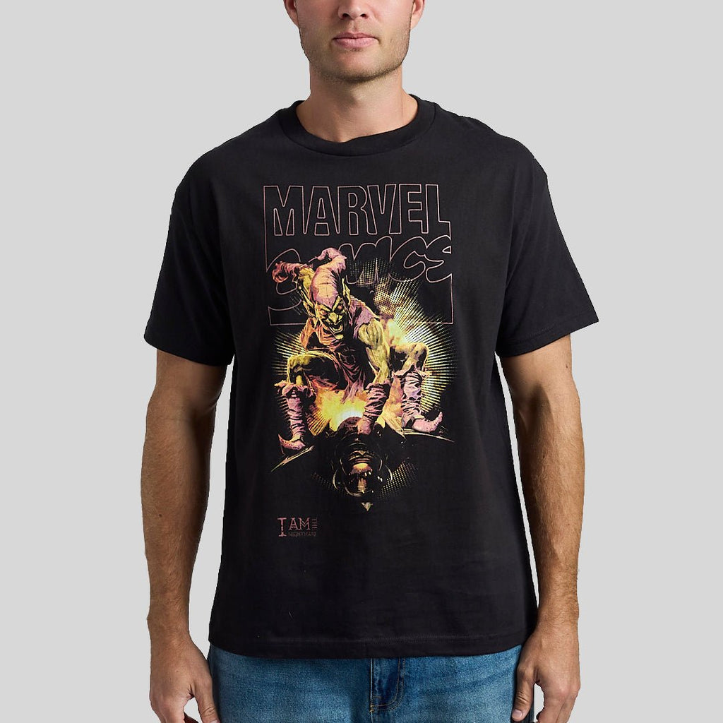 Bad Guys Green Goblin Heavyweight Boxy Tee