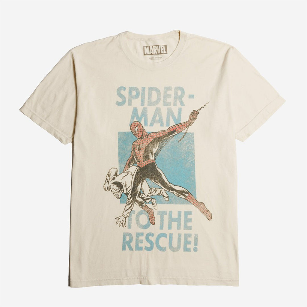 Spider-Man News Ads Vintage Soft Tee