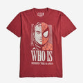 Spider-Man Half Mask Vintage Soft Tee