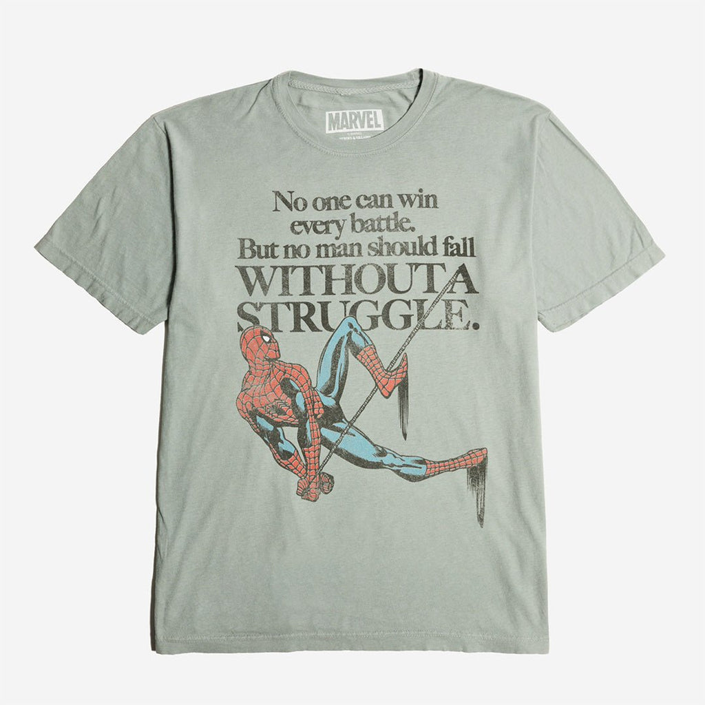 Spider-Man Wall Crawl Vintage Soft Tee