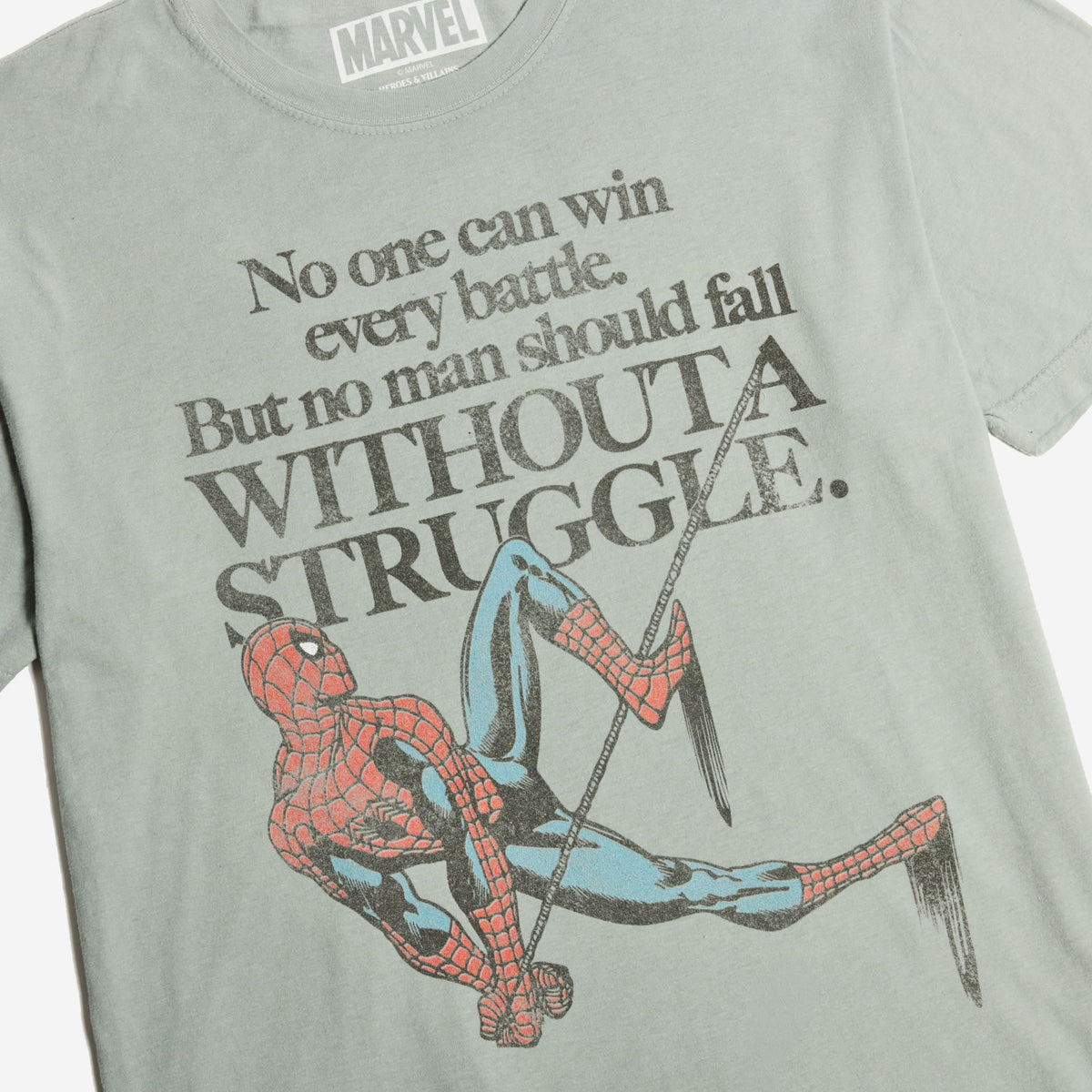 Spider-Man Wall Crawl Vintage Soft Tee