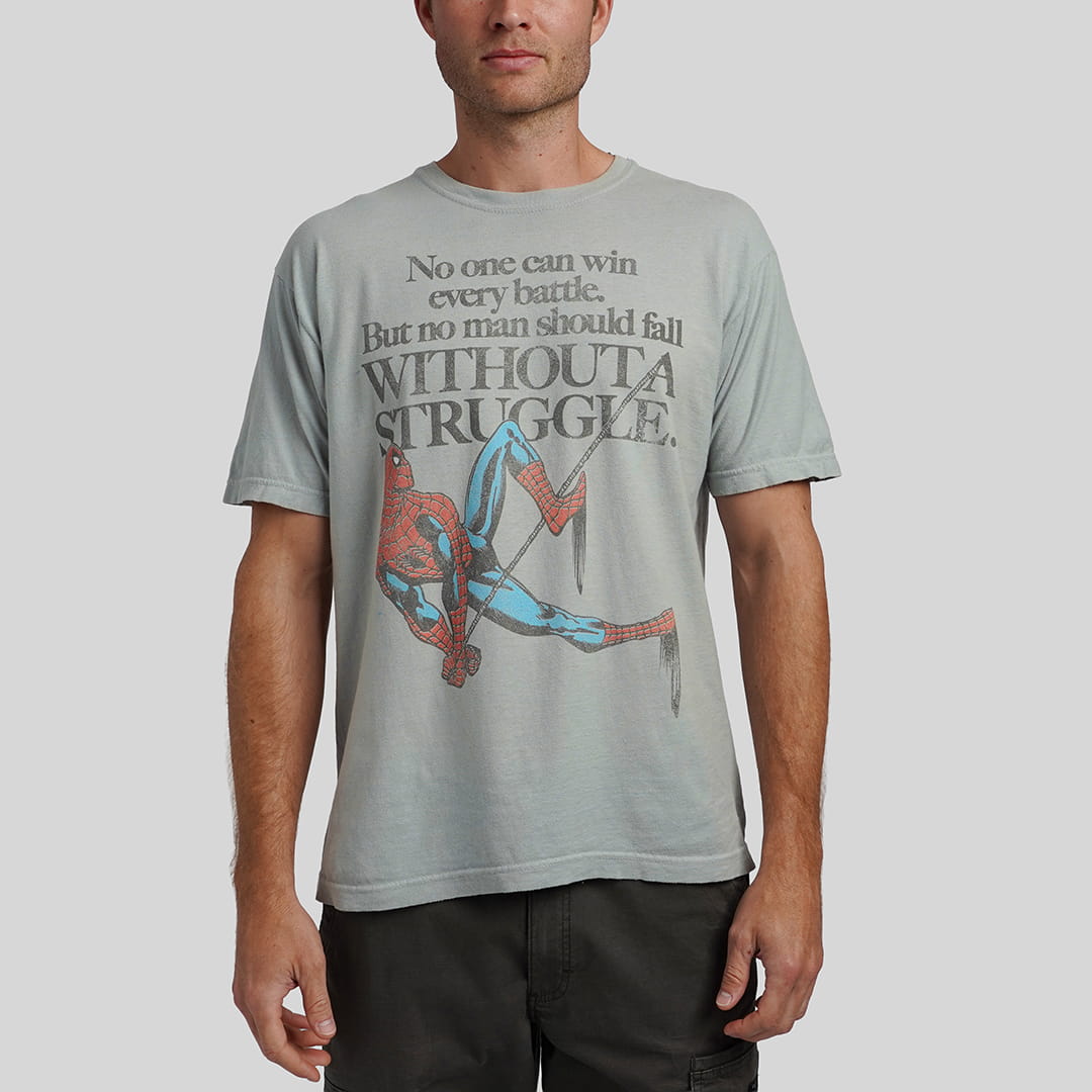 Spider-Man Wall Crawl Vintage Soft Tee