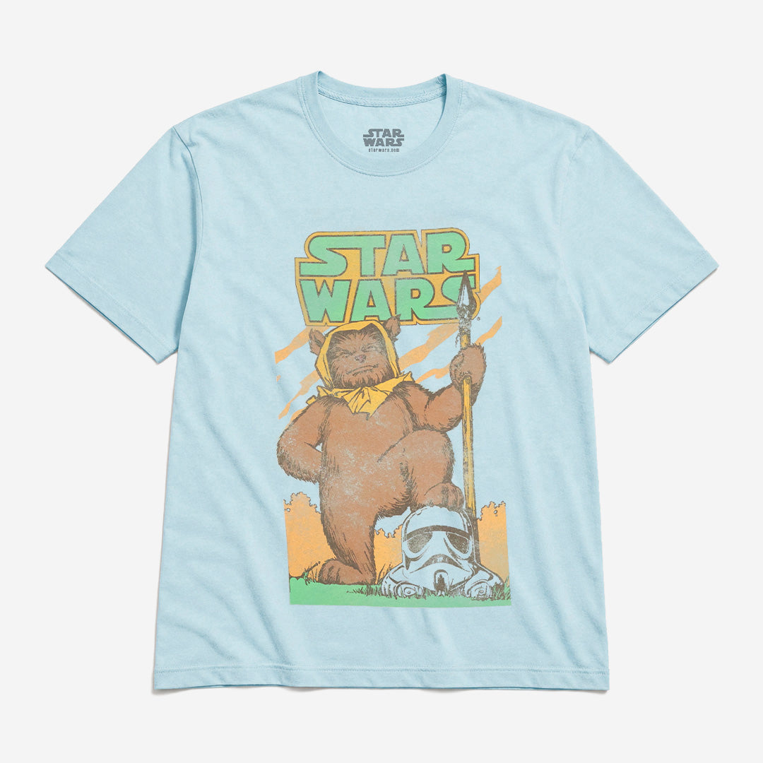 Ewoks A Caravan of Carnage Vintage Soft Tee