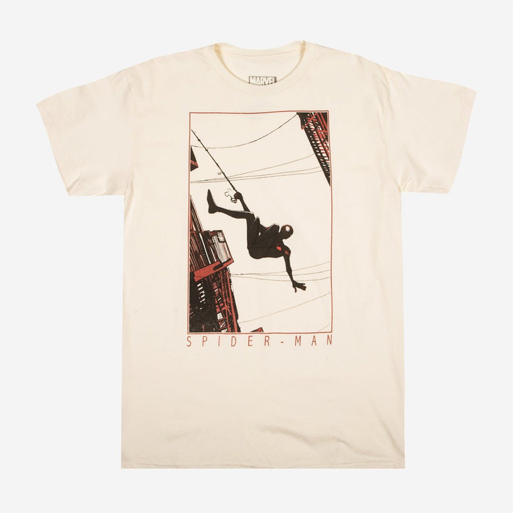Miles Morales Faded Art Classic Comfort Tee