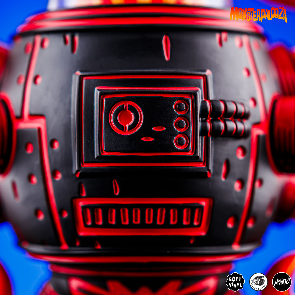 Attack Peter's Takoro Designer Vinyl Figure - Heat Wave Variant - Mondo Exclusive