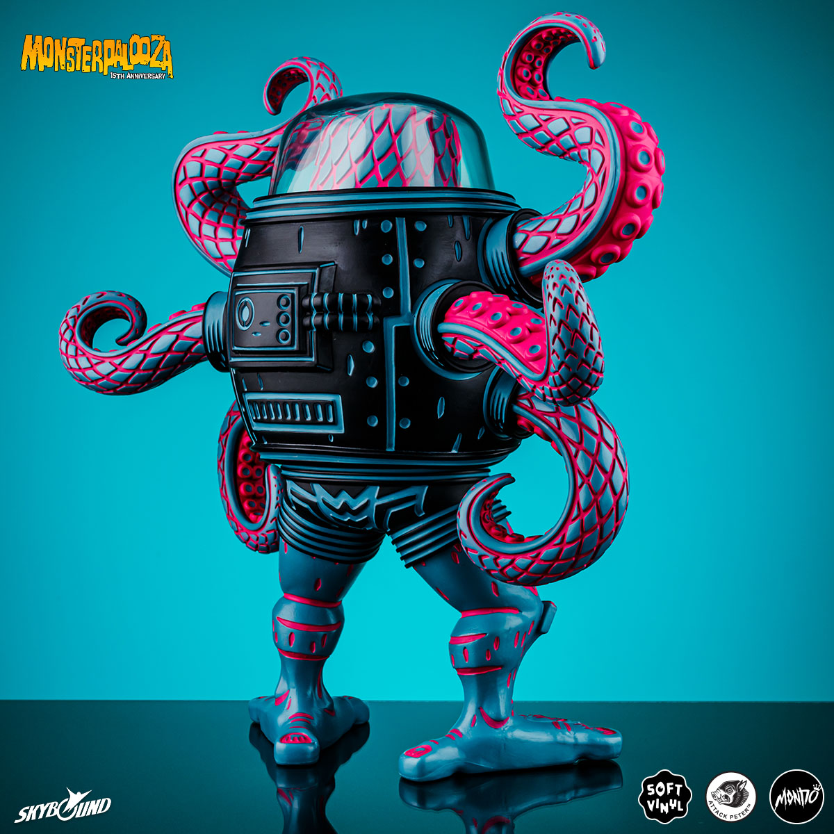 Attack Peter's Takoro - Vinyl Designer Figure - Vice City Rage Variant - Mondo Exclusive