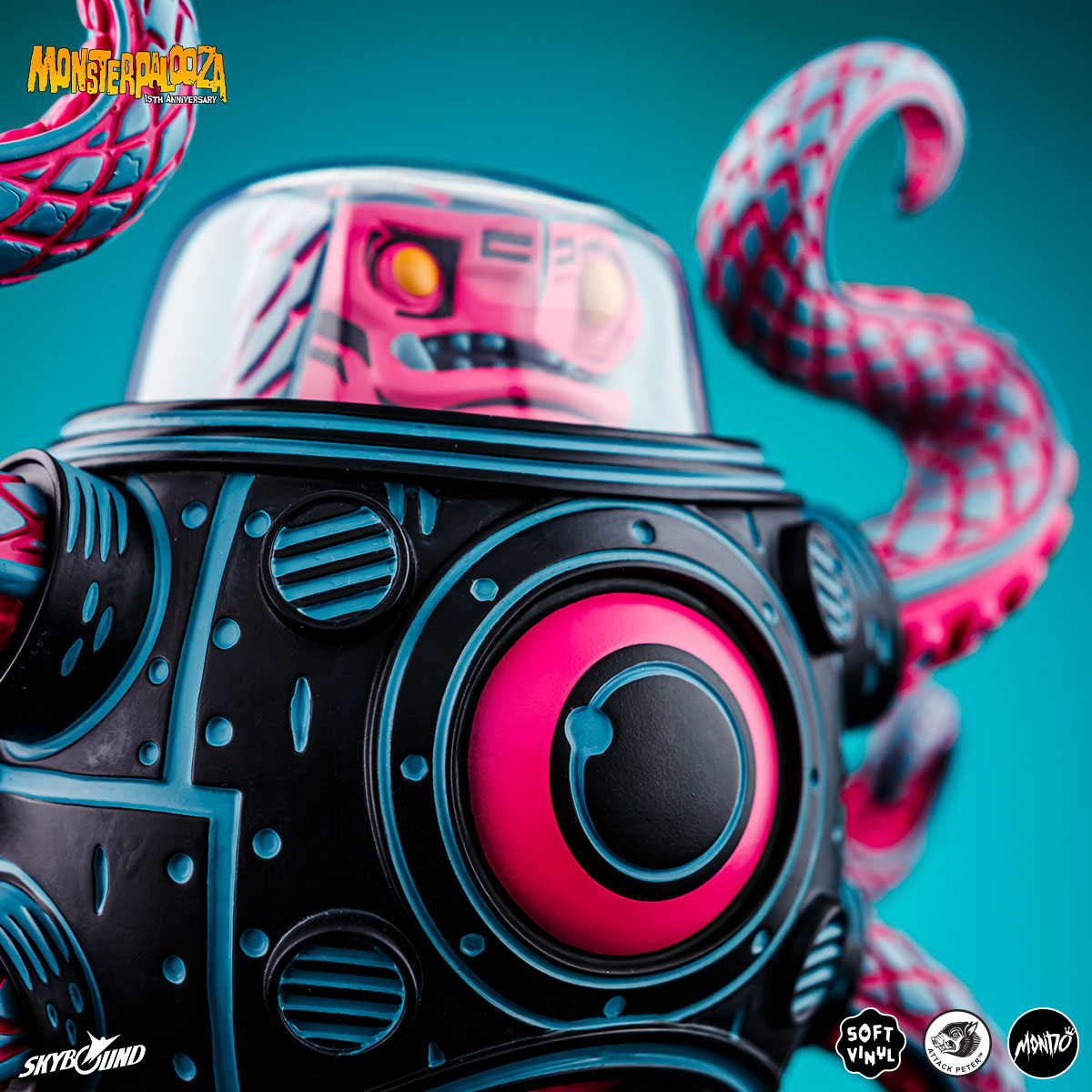 Attack Peter's Takoro - Vinyl Designer Figure - Vice City Rage Variant - Mondo Exclusive