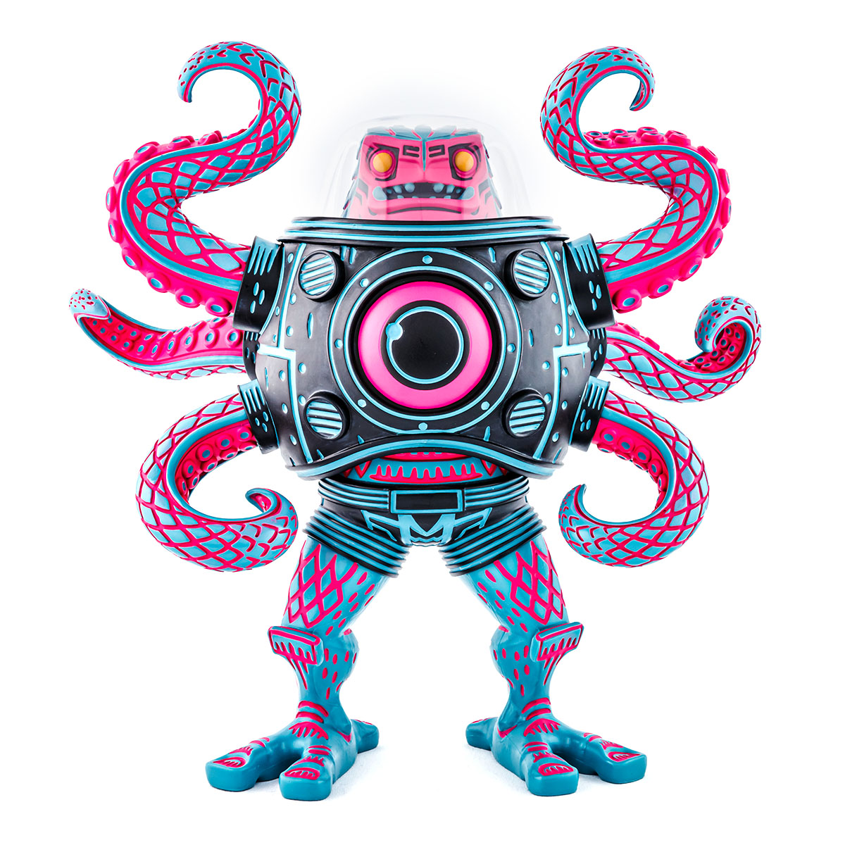 Attack Peter's Takoro - Vinyl Designer Figure - Vice City Rage Variant - Mondo Exclusive