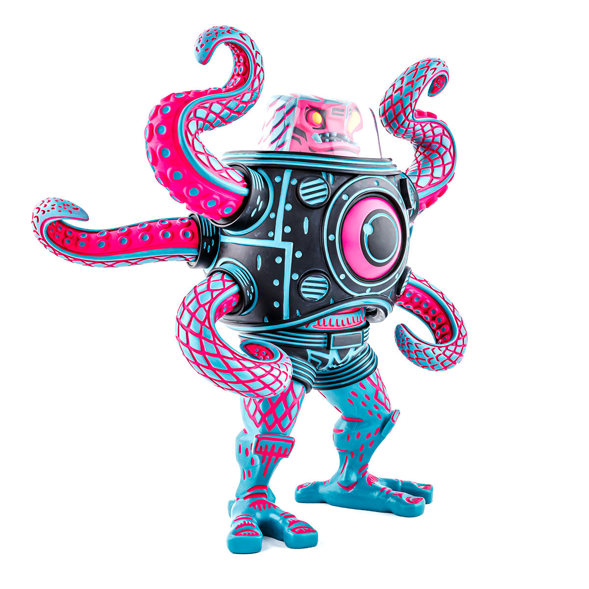 Attack Peter's Takoro - Vinyl Designer Figure - Vice City Rage Variant - Mondo Exclusive