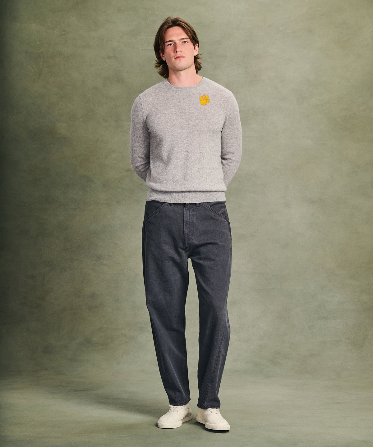 Men's Clemson University Cashmere Sweater