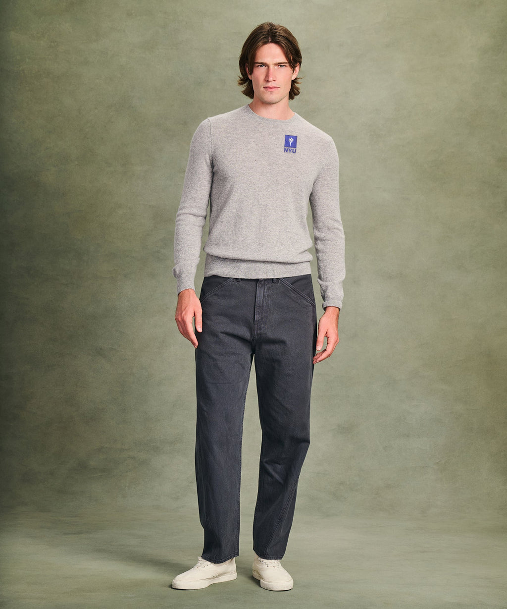 Men's New York University Cashmere Sweater