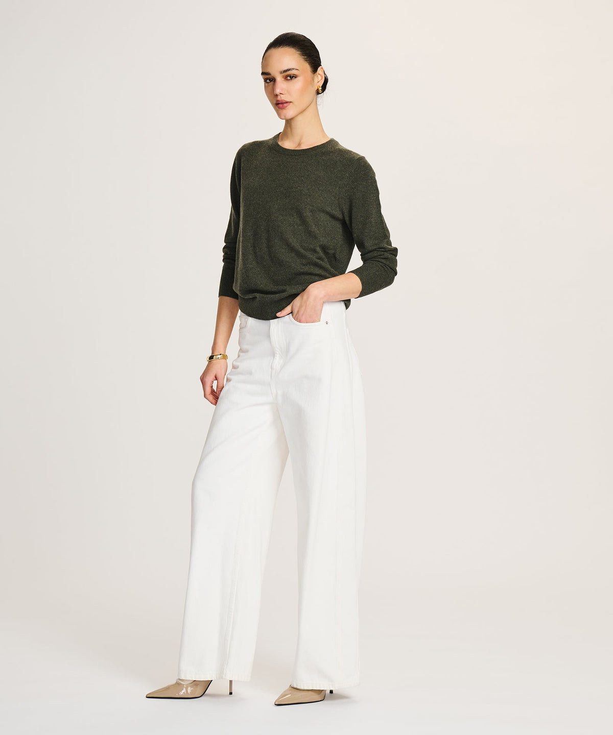 The Original Cashmere Crewneck Sweater Women's