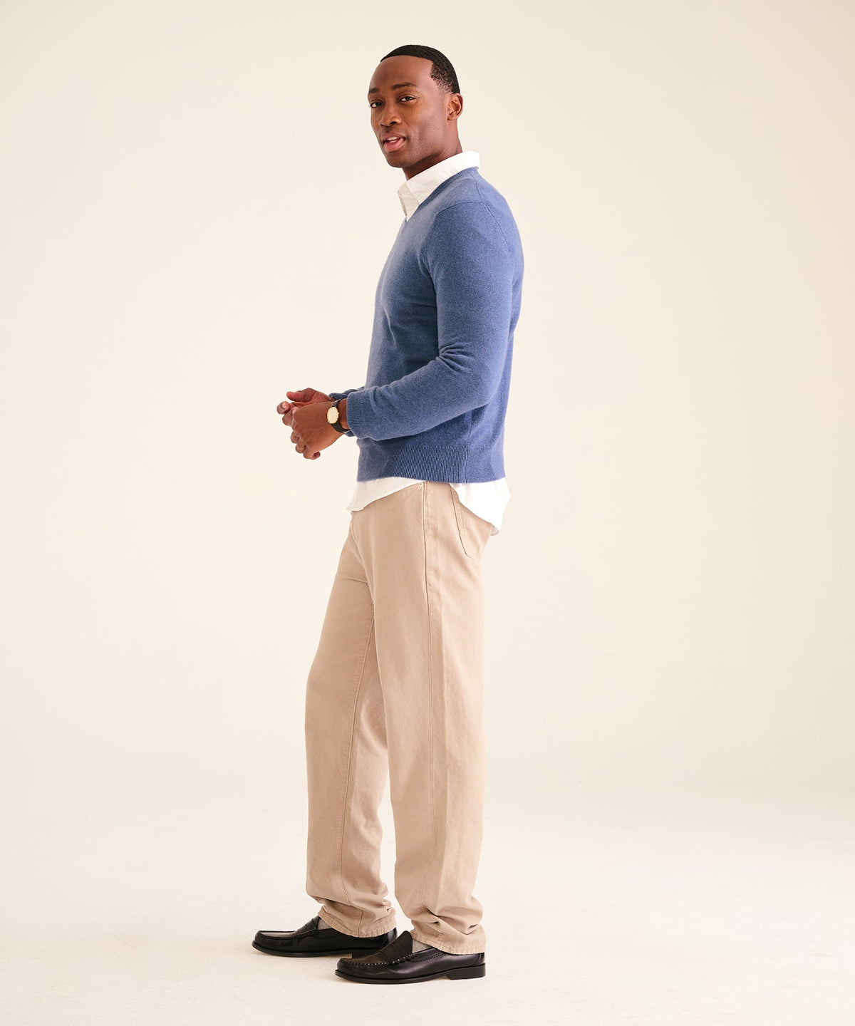 The Original Cashmere V-Neck Sweater Men's