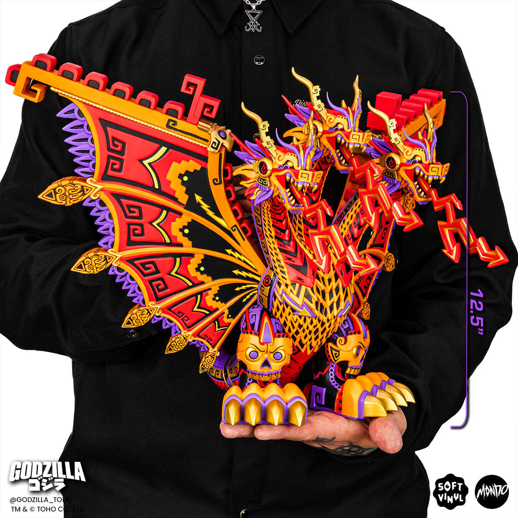 King Ghidorah - Vinyl Designer Figure by Urban Aztec - Monster Zero Variant
