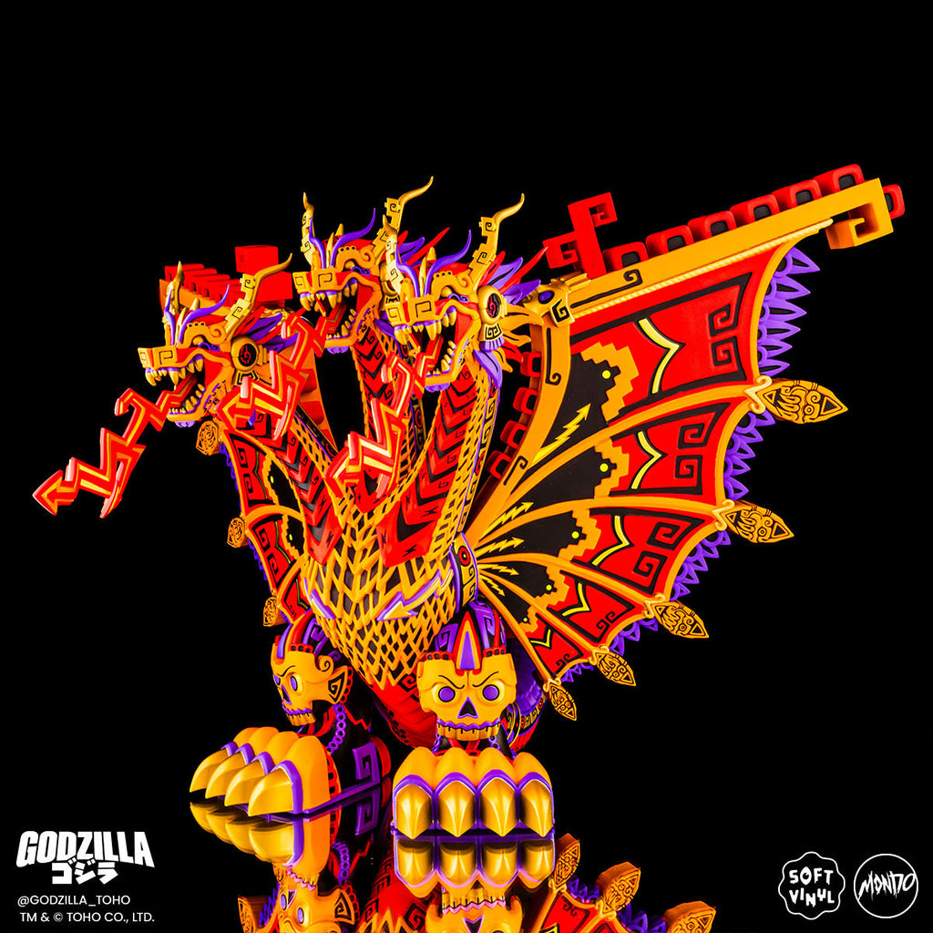 King Ghidorah - Vinyl Designer Figure by Urban Aztec - Monster Zero Variant