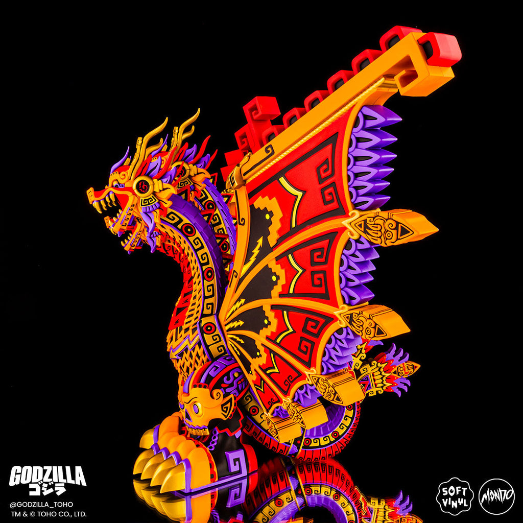 King Ghidorah - Vinyl Designer Figure by Urban Aztec - Monster Zero Variant