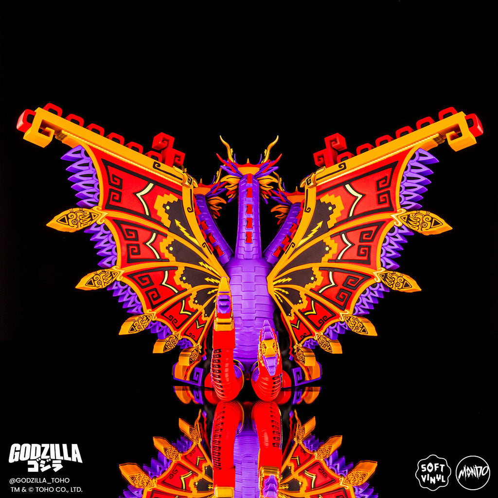 King Ghidorah - Vinyl Designer Figure by Urban Aztec - Monster Zero Variant