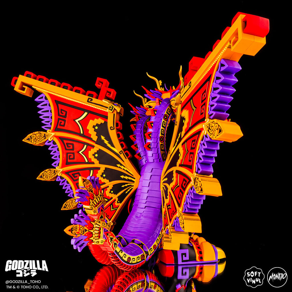 King Ghidorah - Vinyl Designer Figure by Urban Aztec - Monster Zero Variant