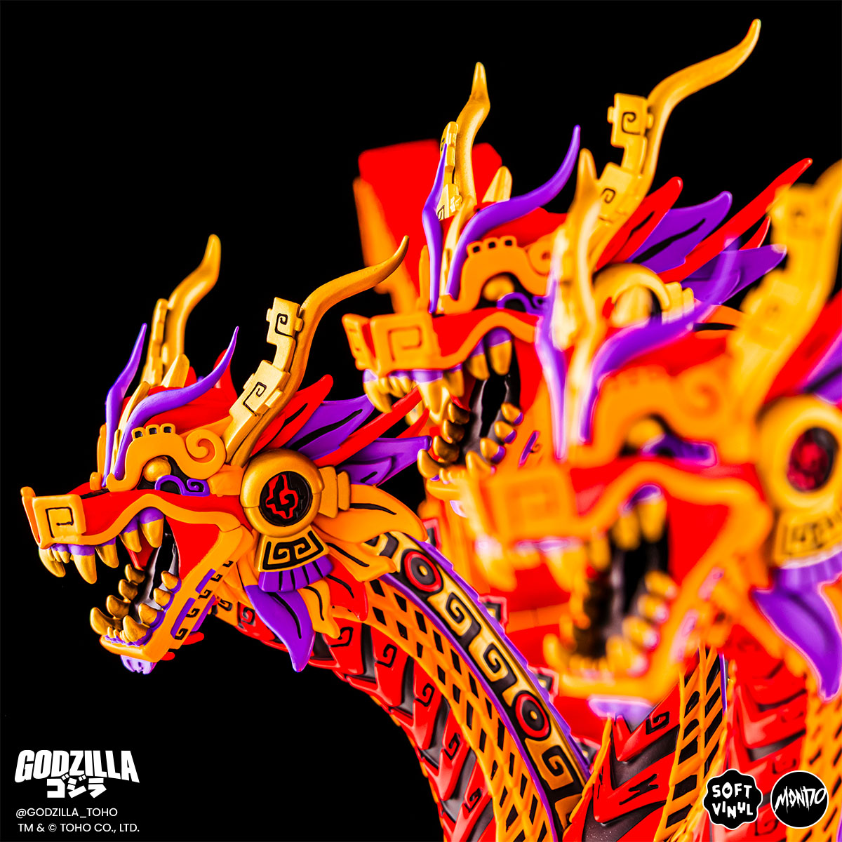King Ghidorah - Vinyl Designer Figure by Urban Aztec - Monster Zero Variant