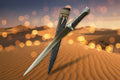 Dune Part Two (2024): Paul Atreides Crysknife With Scabbard