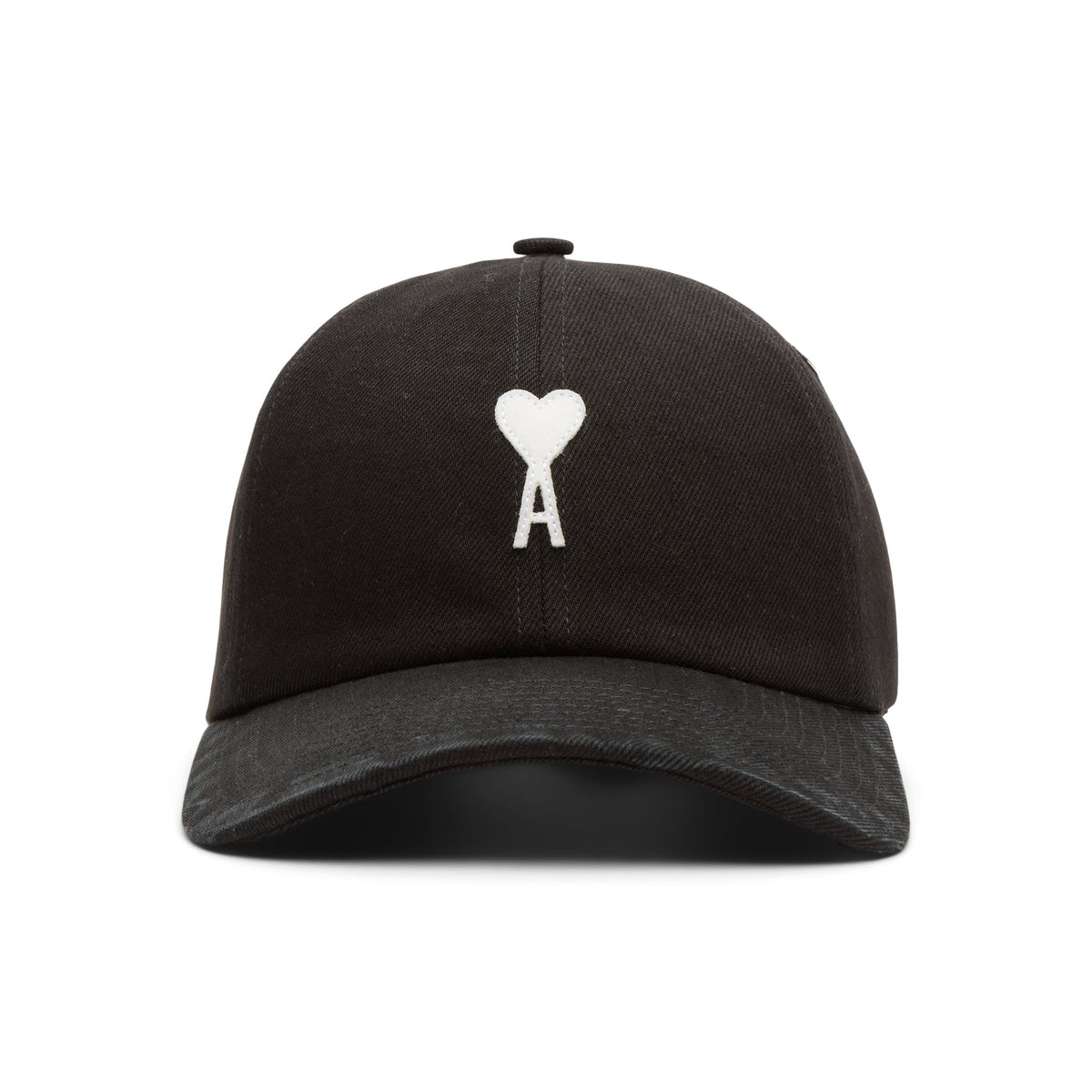 AMI Paris AMI De Couer Felt Cap (Noir)