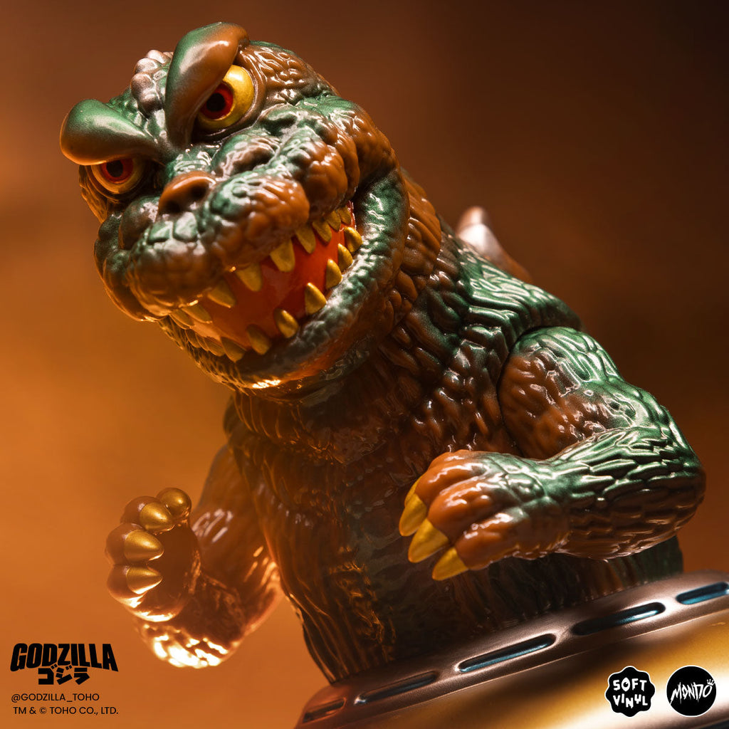 Godzilla UFO - Vinyl Designer Figure by Octeel - Invasion of the Astro-Monster Variant