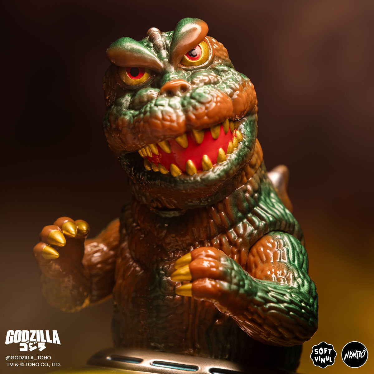 Godzilla UFO - Vinyl Designer Figure by Octeel - Invasion of the Astro-Monster Variant