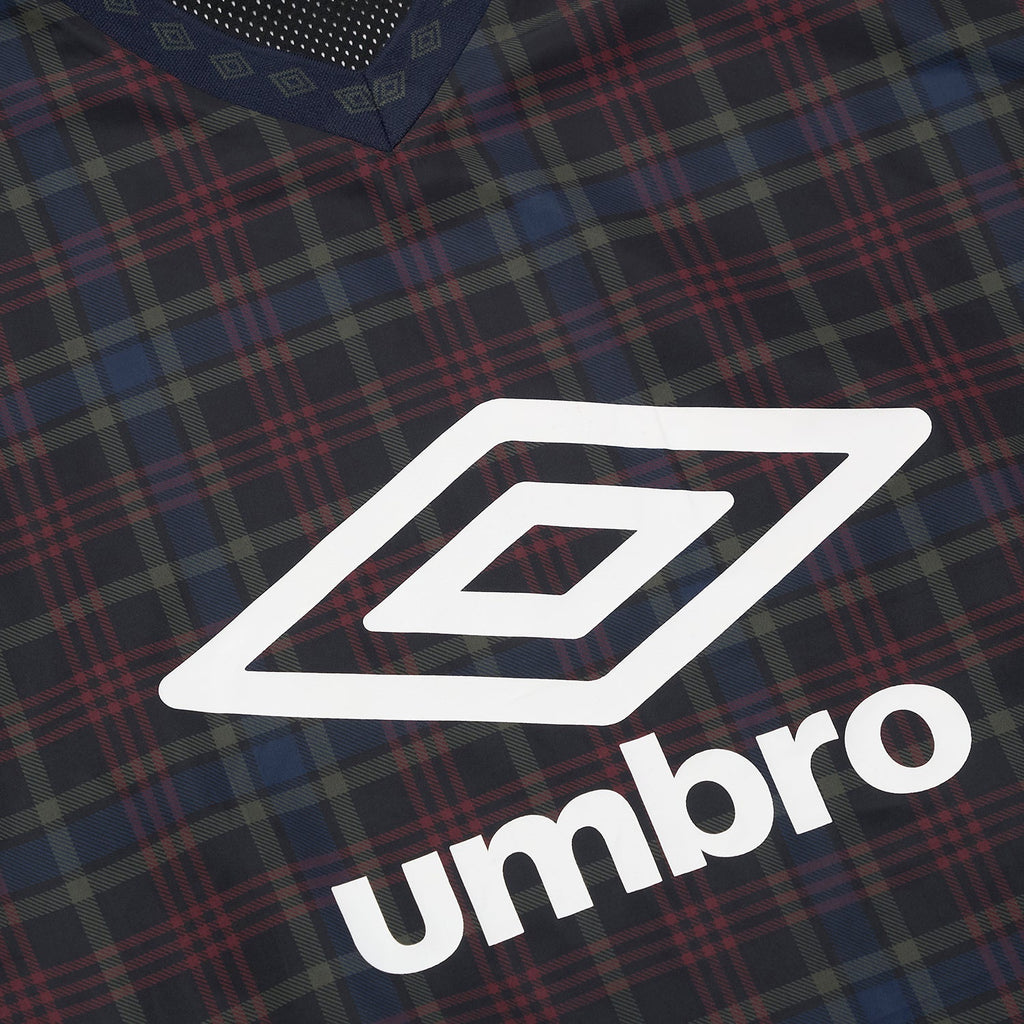 WSS Athletic x Umbro Vneck Plaid Windbreaker - Mens
