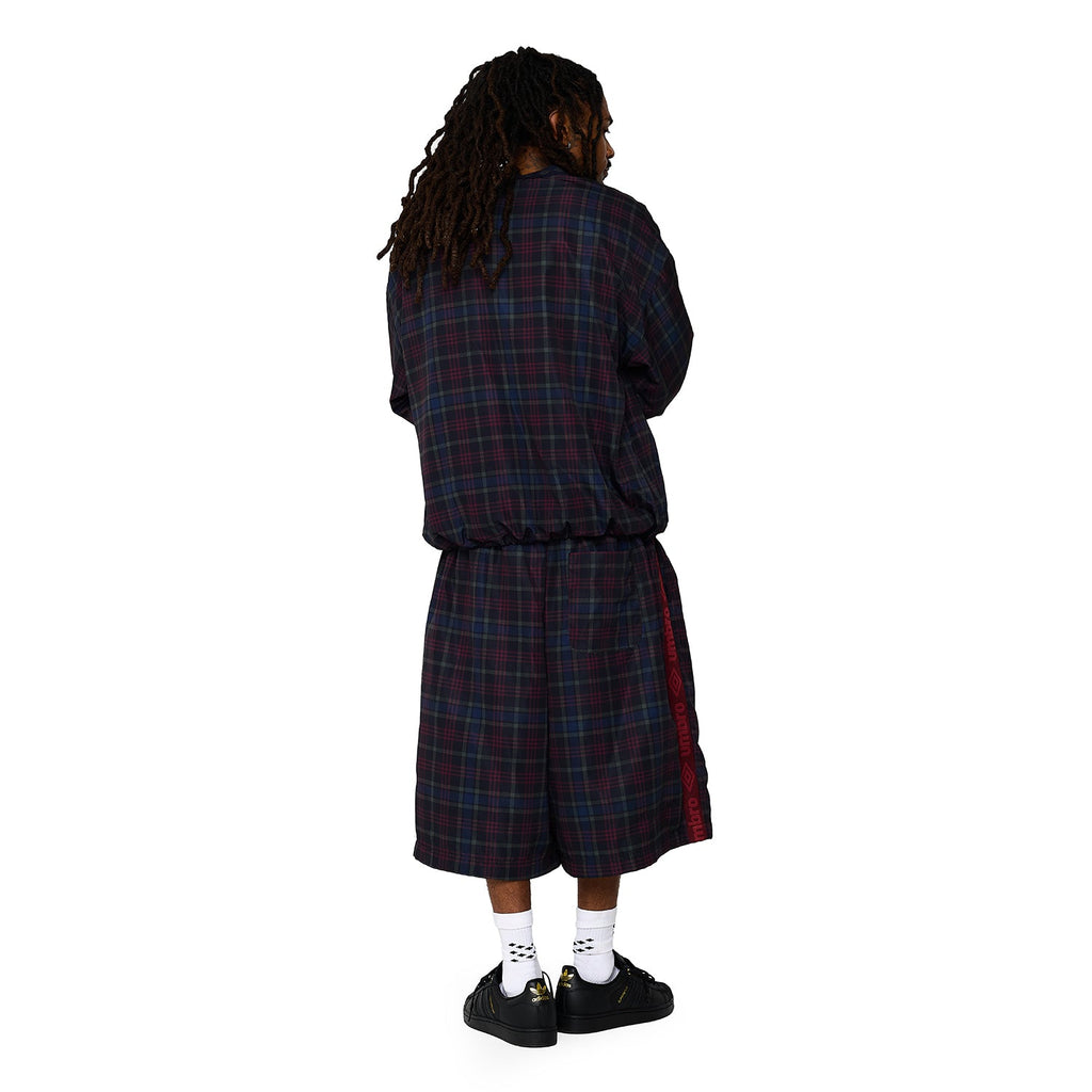 WSS Athletic x Umbro Plaid Windbreaker Short - Mens