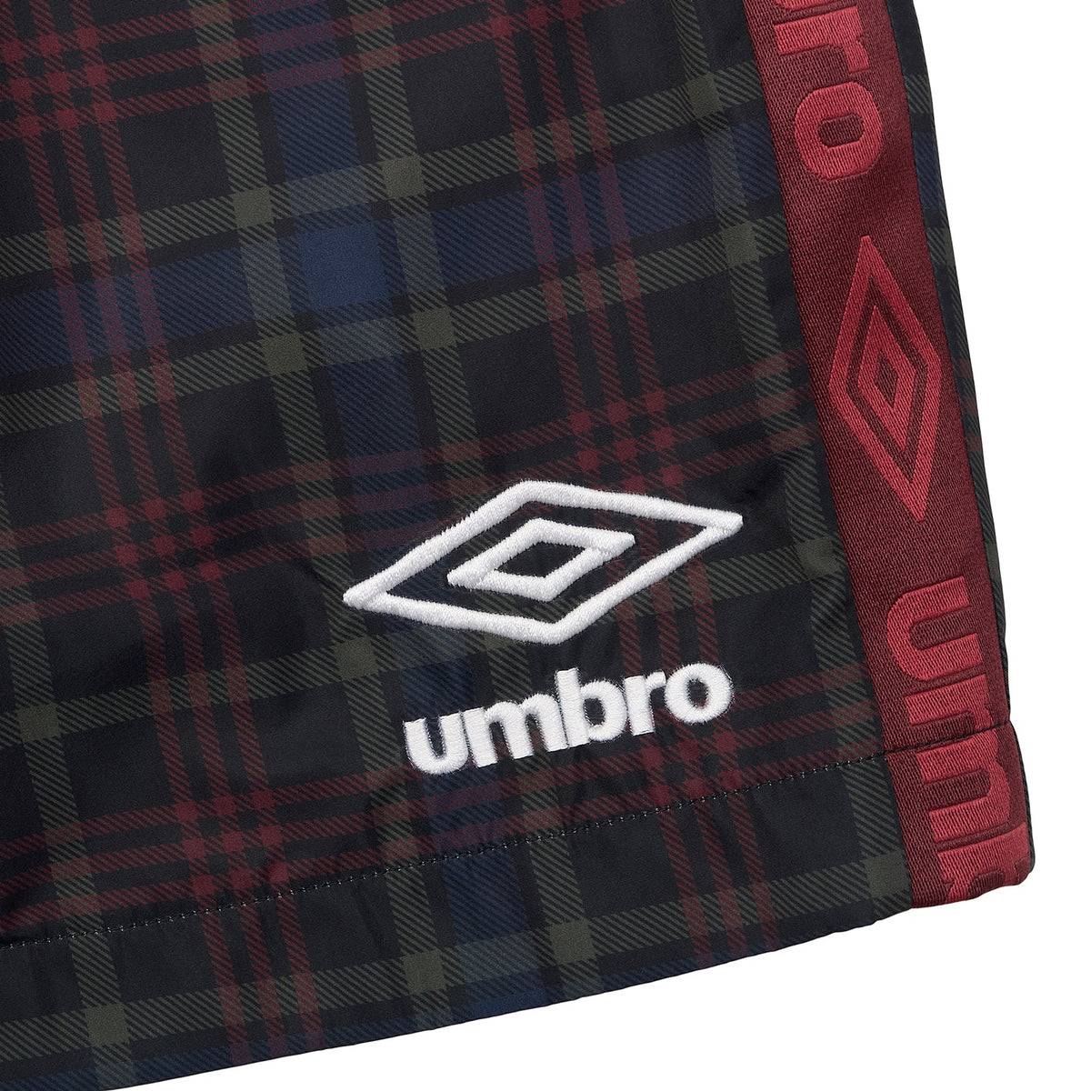 WSS Athletic x Umbro Plaid Windbreaker Short - Mens