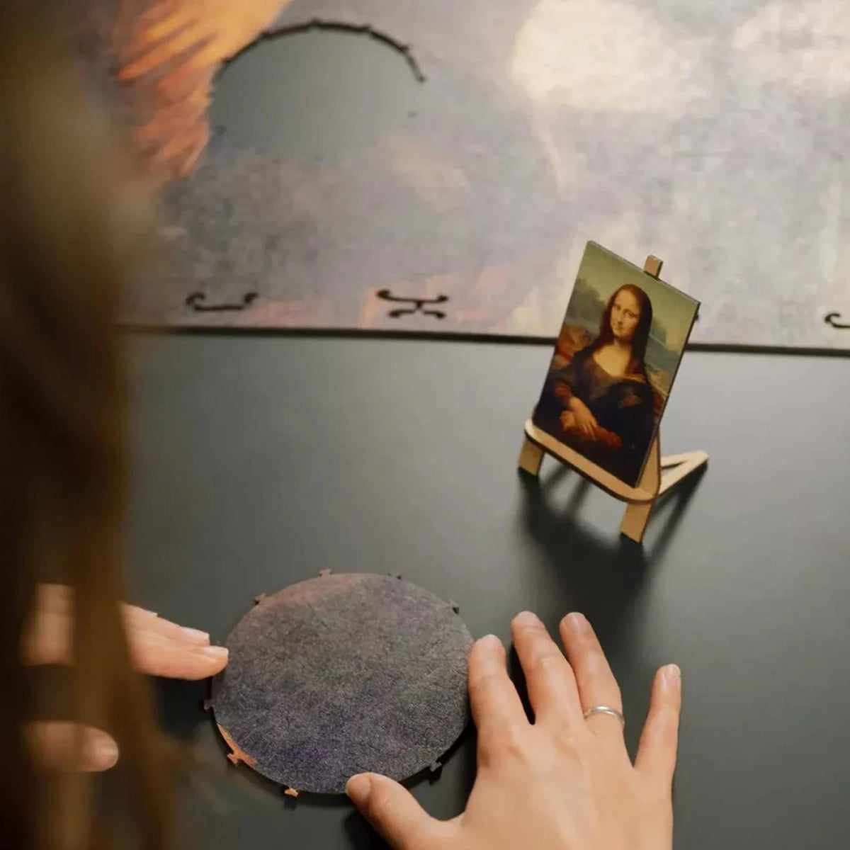 Mona Lisa 1000 Piece Wooden Jigsaw Puzzle