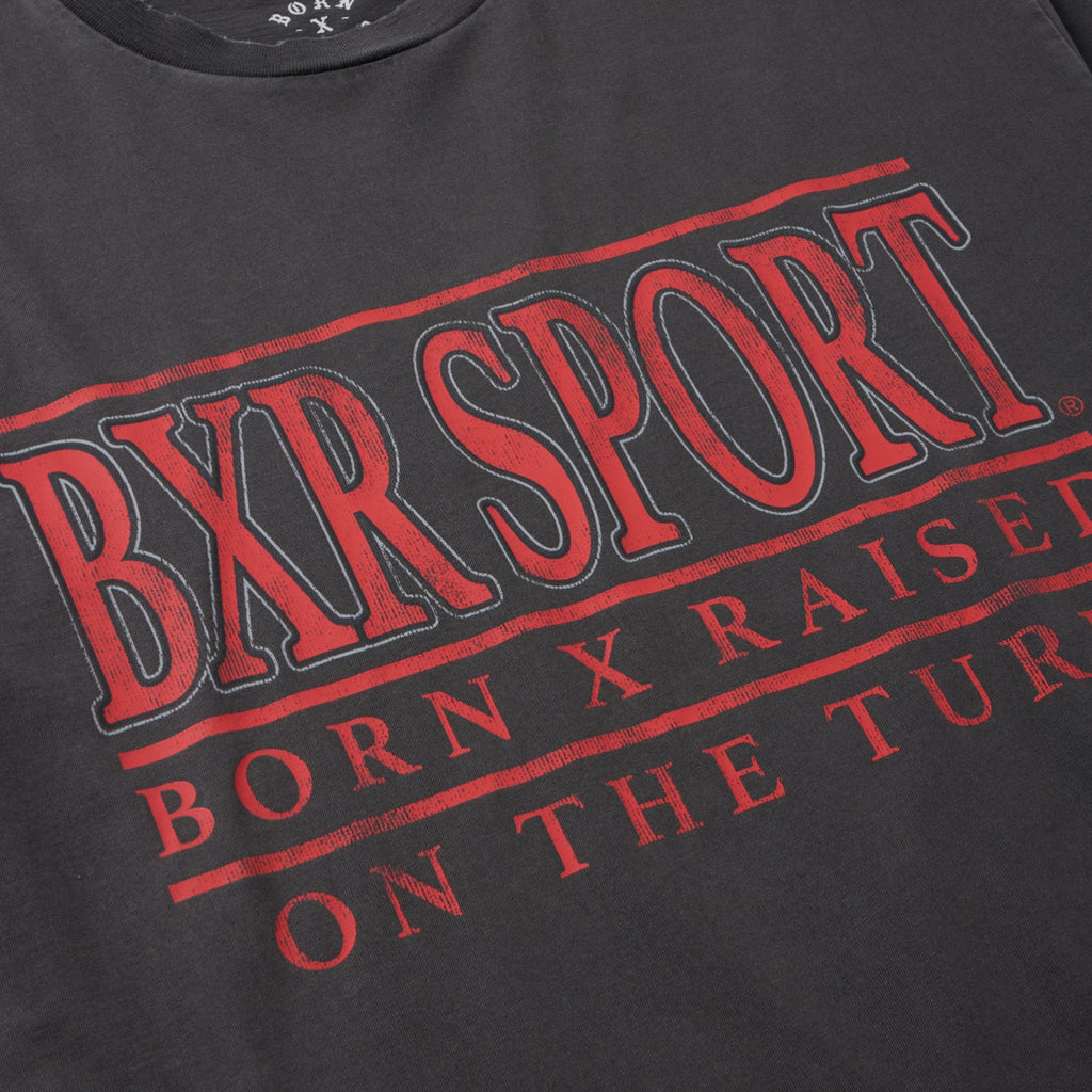 Born x Raised University Tee (Vintage Black)