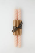 Blush Rope Tapers Pair