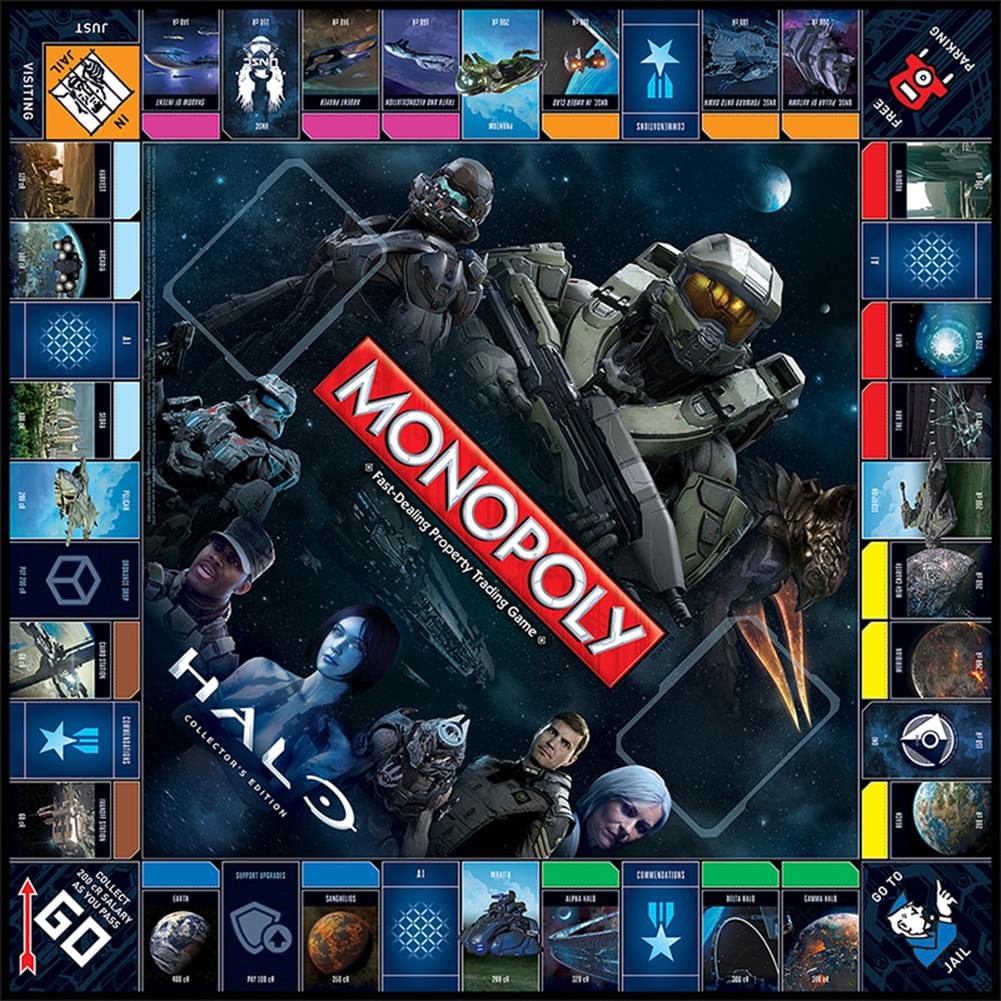 Halo Monopoly Board Game
