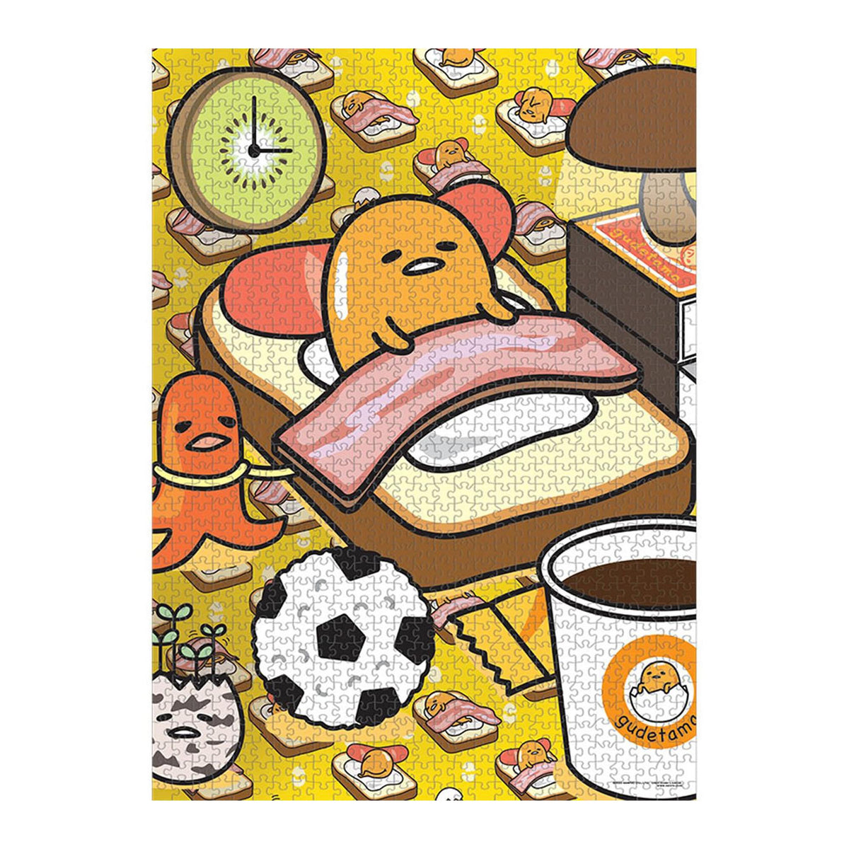 Sanrio Gudetama "Work From Bed" 1000 Piece Jigsaw Puzzle