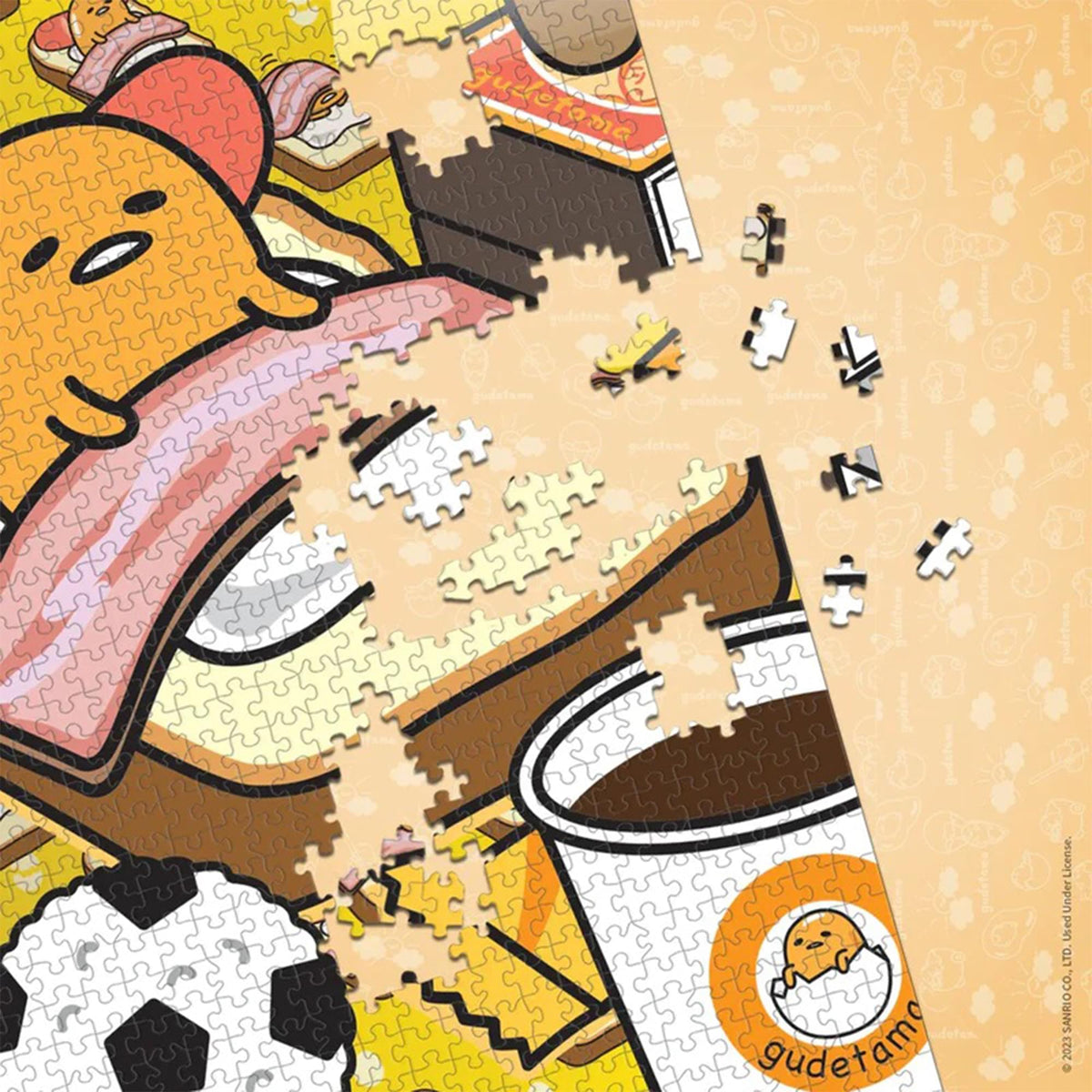 Sanrio Gudetama "Work From Bed" 1000 Piece Jigsaw Puzzle