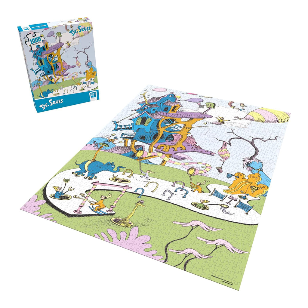 Dr. Seuss "Oh, The Places You'll Go" 1000 Piece Jigsaw Puzzle