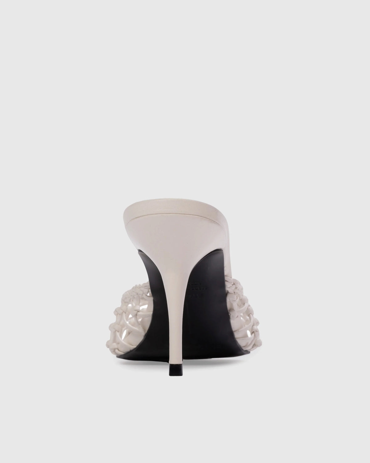 Black Suede Studio Peach Mule