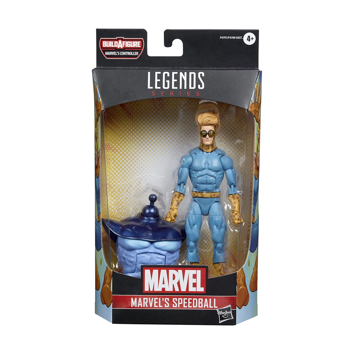 Speedball BAF Controller (Marvel Legends, Hasbro)